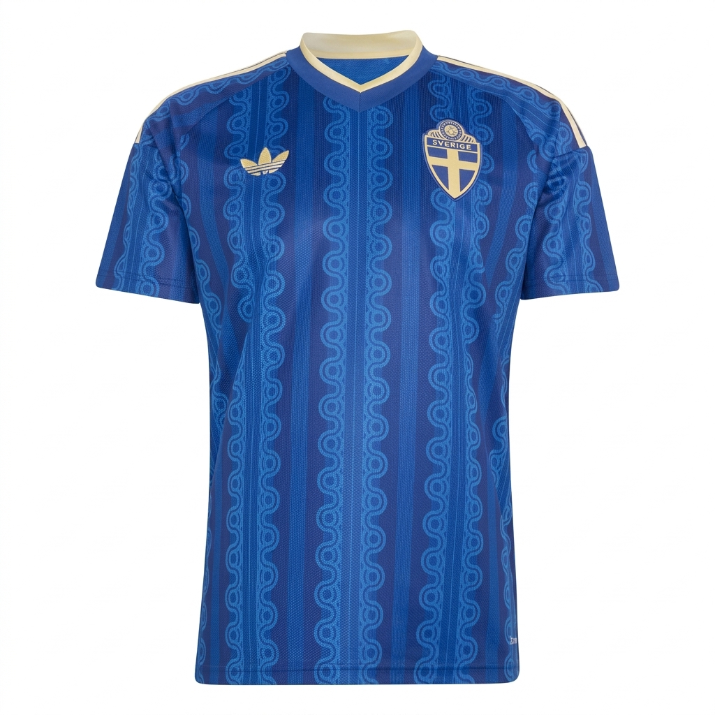 CAMISETA VISITANTE SUECIA 26