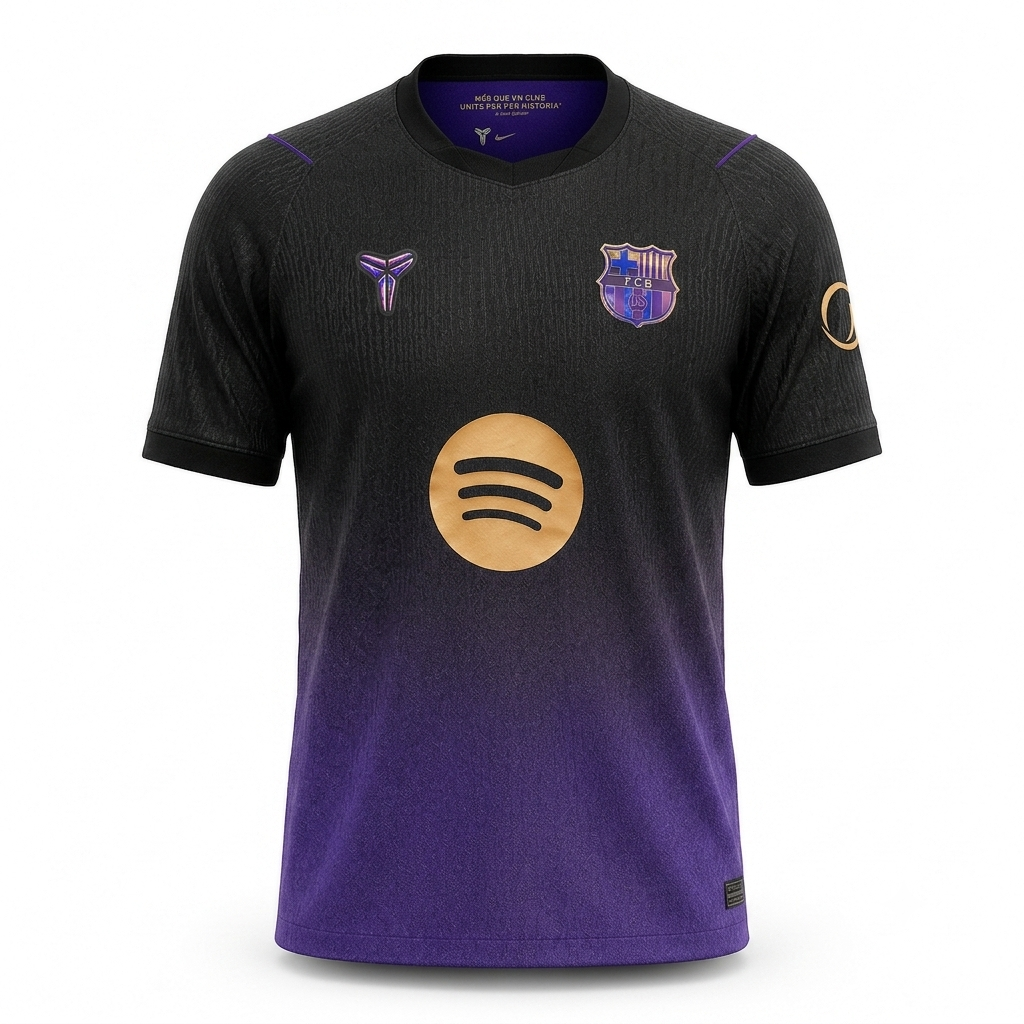 CAMISETA VISITANTE BARCELONA X KOBE BRYANT 26-27