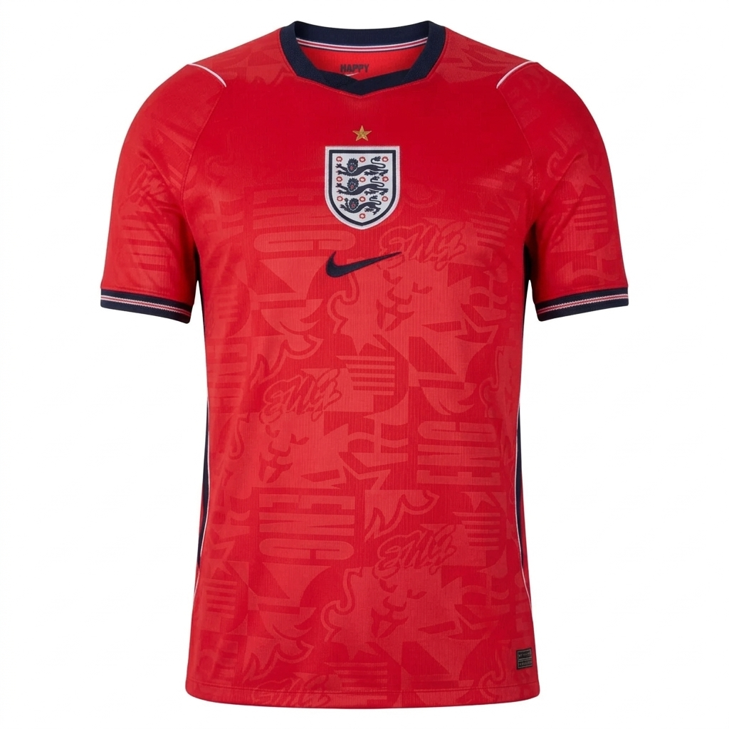 CAMISETA VISITANTE INGLATERRA 26