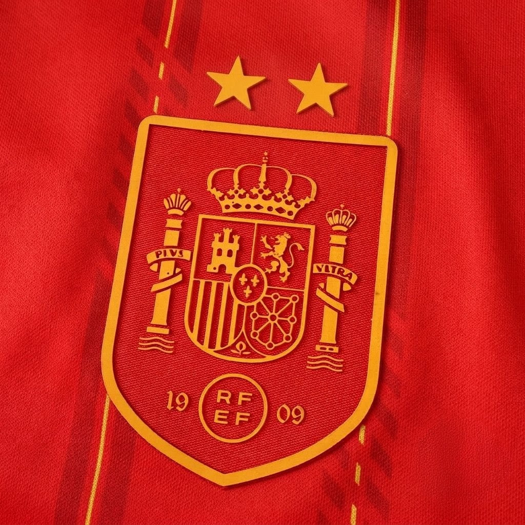 CAMISETA LOCAL ESPAÑA 26 CON 2 ESTRELLAS