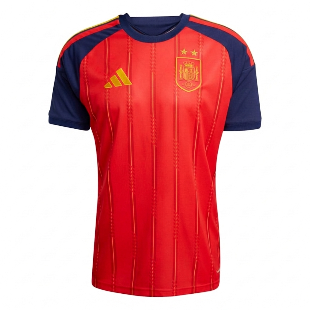 CAMISETA LOCAL ESPAÑA 26 CON 2 ESTRELLAS